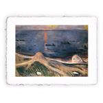 Stampa d''arte di Edvard Munch Mistero di una notte d''estate, Folio - cm 20x30