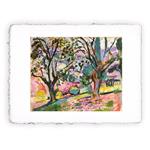 Stampa Pitteikon di Henri Matisse Paesaggio a Collioure 1906, Miniartprint - cm 17x11