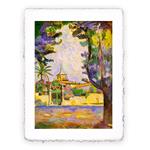 Stampa di Matisse Place des lices e Cattedrale di St. Tropez, Folio - cm 20x30