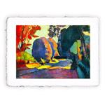 Stampa Pitteikon di Matisse - Giardino di Lussemburgo - 1901, Miniartprint - cm 17x11