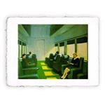 Stampa di Edward Hopper - Chair car - 1965 - Folio - cm 20x30