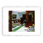 Stampa Pitteikon di Edward Hopper - Hotel Lobby del 1943, Folio - cm 20x30