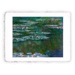 Stampa d''arte Pitteikon di Claude Monet Ninfee del 1904, Magnifica -  cm 50x70