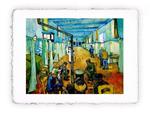 Stampa di Vincent van Gogh - Reparto dell''ospedale di Arles, Original - cm 30x40