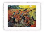 Stampa Pitteikon di Vincent van Gogh - Vigneto rosso - 1888, Original - cm 30x40