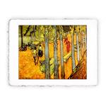 Stampa d''arte di Vincent van Gogh - I Campi Elisi ad Arles, Miniartprint - cm 17x11