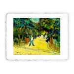 Stampa di Vincent van Gogh Ingresso al parco pubblico Arles, Folio - cm 20x30