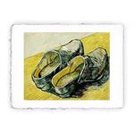 Stampa di Vincent van Gogh - Paio di zoccoli in pelle - 1888 - Miniartprint - cm 17x11