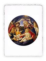 Stampa d''arte di Sandro Botticelli - Madonna del Magnificat, Folio - cm 20x30