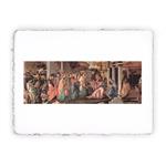 Stampa di Sandro Botticelli Adorazione dei Magi - 1465-1467, Miniartprint - cm 17x11