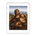 Stampa di Leonardo da Vinci Madonna con il Filatoio - 1501, Original - cm 30x40