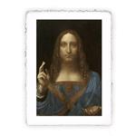 Stampa d''arte di Leonardo da Vinci - Salvator Mundi, Original - cm 30x40