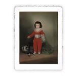 Stampa d''arte di Goya Don Manuel Osorio marchese di Zuniga, Miniartprint - cm 17x11