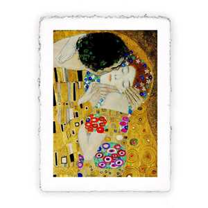 Idee regalo Stampa Pitteikon di Gustav Klimt - Il bacio. Dettaglio, Miniartprint - cm 17x11 Pitteikon