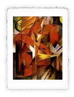 Stampa d''arte Pitteikon di Franz Marc - La volpe - 1913, Miniartprint - cm 17x11