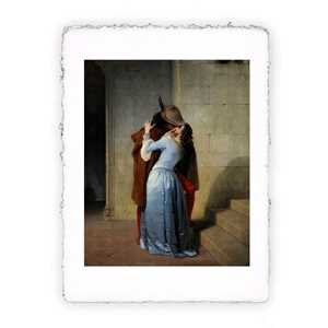 Idee regalo Stampa d''arte Pitteikon di Francesco Hayez - Il bacio - 1859, Folio - cm 20x30 Pitteikon