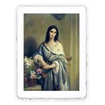 Stampa d''arte di Francesco Hayez - Pensieri melanconici - 1842, Miniartprint - cm 17x11