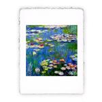 Stampa Pitteikon di Claude Monet Ninfee del 1916, Miniartprint - cm 17x11