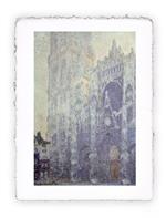 Stampa di Claude Monet Cattedrale di Rouen. Armonia bianca, Miniartprint - cm 17x11