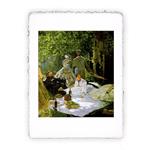 Stampa di Claude Monet - Colazione sull'erba - 1865-1866 - Miniartprint - cm 17x11