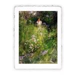 Stampa d''arte Pitteikon di Carl Larsson - Nel prato del 1899, Miniartprint - cm 17x11