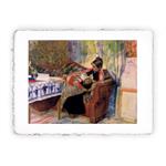 Stampa d''arte Pitteikon di Carl Larsson Pensieri materni, Miniartprint - cm 17x11