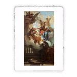 Stampa di Tiepolo Sacra Famiglia in visione di S. Gaetano, Grande - cm 40x50