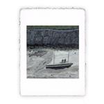 Stampa Pitteikon di Alfred Wallis Nave, pesci e imbarcazione, Original - cm 30x40