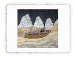 Stampa Pitteikon di Alfred Wallis Viaggio a Labrador del 1936, Original - cm 30x40