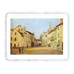 Stampa di Alfred Sisley Rue de la Chaussée Argenteuil 1872, Original - cm 30x40