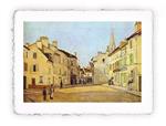 Stampa di Alfred Sisley Rue de la Chaussée Argenteuil 1872, Grande - cm 40x50