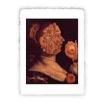 Stampa Pitteikon di Arcimboldo Ritratto di Eva del 1578, Miniartprint - cm 17x11