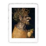 stampa Pitteikon Arcimboldo Inverno del 1563, Miniartprint - cm 17x11