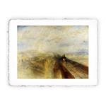 Stampa di William Turner - Pioggia, vapore e velocità - 1840 - Folio - cm 20x30