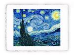 Stampa Pitteikon di Vincent van Gogh - Notte stellata - 1889, Original - cm 30x40