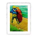 Stampa di Vincent van Gogh - Coppia di innamorati del 1888, Miniartprint - cm 17x11