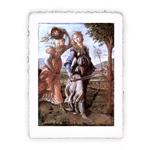 Stampa di Sandro Botticelli Il ritorno di Giuditta a Betulia, Miniartprint - cm 17x11