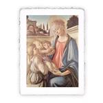 Stampa di Sandro Botticelli - Madonna col Bambino e due angeli - 1468 - Original - cm 30x40