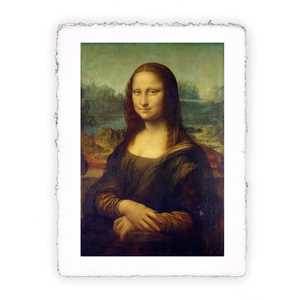 Idee regalo Stampa Leonardo da Vinci La Gioconda o Monna Lisa 1503-1514, Miniartprint - cm 17x11 Pitteikon