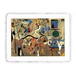 Stampa di Joan Miró - Il carnevale di Arlecchino - 1924-1925 - Miniartprint - cm 17x11