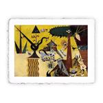 Stampa d''arte Pitteikon di Joan Miró - Campo arato 1923-1924, Miniartprint - cm 17x11