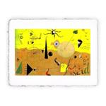 Stampa di Joan Miró Paesaggio catalano (Il cacciatore), Miniartprint - cm 17x11