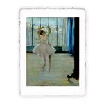 Stampa di Edgar Degas Ballerina dal fotografo del 1877-1878, Miniartprint - cm 17x11