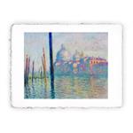 Stampa di Claude Monet Il Canal Grande a Venezia del 1908, Folio - cm 20x30