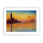 Stampa di Claude Monet San Giorgio Maggiore al crepuscolo, Original - cm 30x40