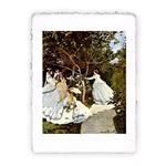 Stampa Pitteikon di Claude Monet Donne in giardino del 1867, Original - cm 30x40