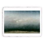 Stampa di Caspar David Friedrich Monaco in riva al mare - 1808, Original - cm 30x40