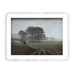 Stampa Pitteikon di Caspar David Friedrich - Giorno del 1821, Miniartprint - cm 17x11