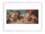 Stampa di Giambattista Tiepolo Nettuno offre doni a Venezia, Folio - cm 20x30