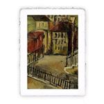 Stampa Pitteikon di Alice Bailly - Vista di un cortile, Miniartprint - cm 17x11